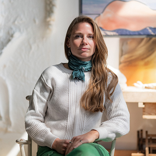 Le vitrail des Franciscaines