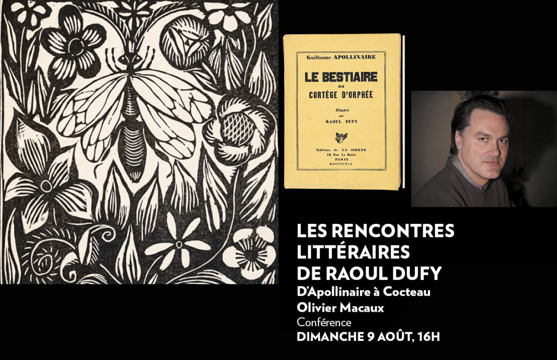 Les rencontres littéraires de Raoul Dufy