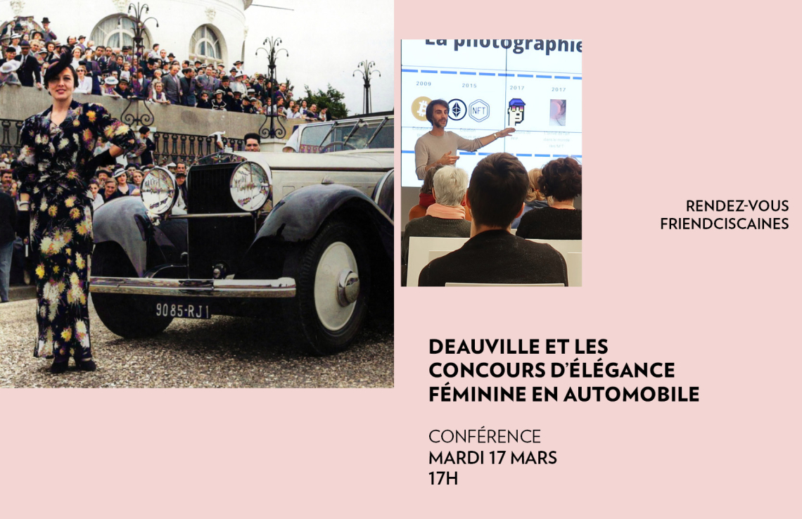Deauville et les concours d'élégance féminine en automobile