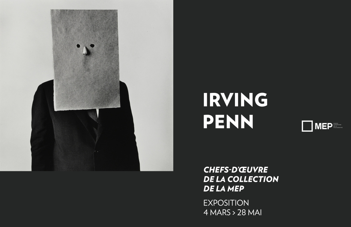 Irving Penn, Saul Steinberg in Nose Mask, New York
